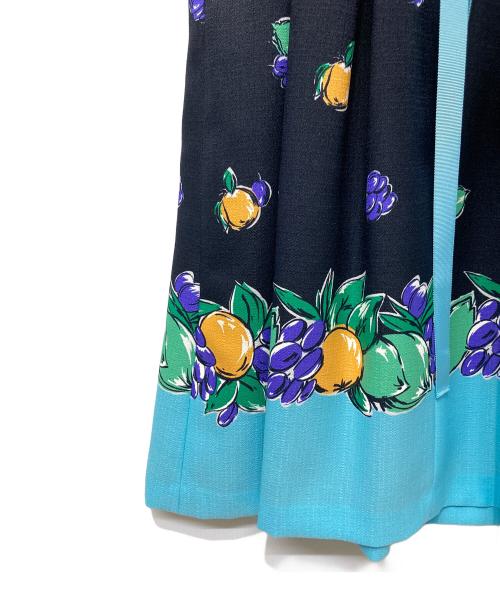 M'S GRACY（エムズグレイシー）M'S GRACY (エムズグレイシー) ワンピース ブルー サイズ:38の古着・服飾アイテム