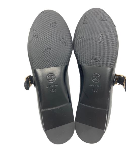 CHANEL（シャネル）CHANEL (シャネル) メリージェーン ブラック サイズ:36の古着・服飾アイテム