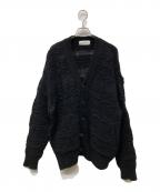reverveリバーブ）の古着「厚手カーディガン」｜ブラック