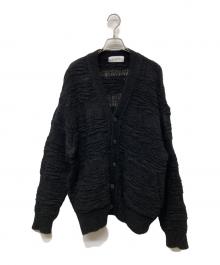reverve（リバーブ）の古着「厚手カーディガン」｜ブラック