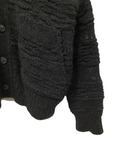 reverve（リバーブ）REVERVE (リバーブ) 厚手カーディガン ブラック サイズ:Freeの古着・服飾アイテム