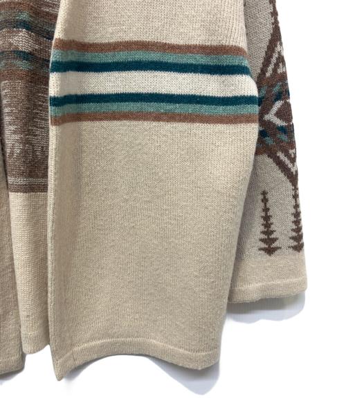 PENDLETON（ペンドルトン）PENDLETON (ペンドルトン) 厚手カーディガン ブラウン サイズ:Lの古着・服飾アイテム