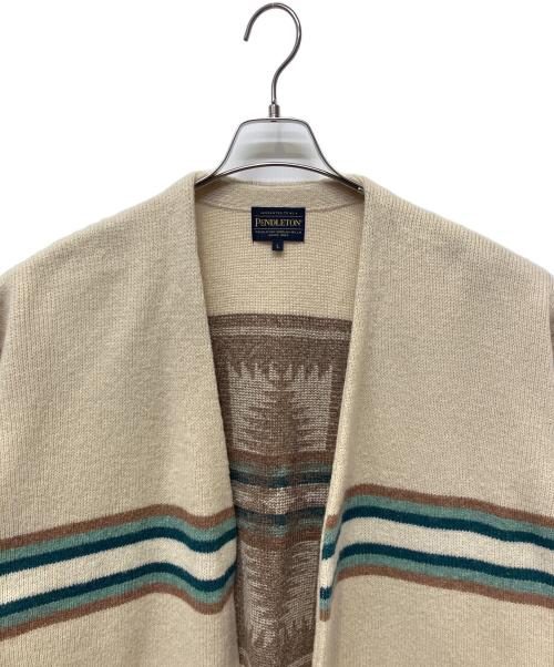 PENDLETON（ペンドルトン）PENDLETON (ペンドルトン) 厚手カーディガン ブラウン サイズ:Lの古着・服飾アイテム