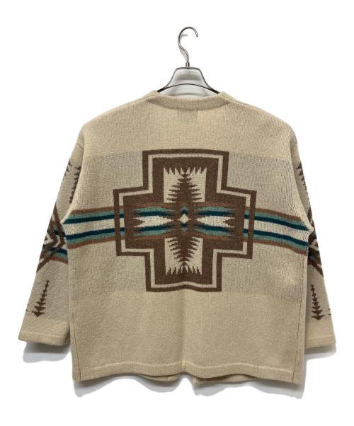 PENDLETON（ペンドルトン）PENDLETON (ペンドルトン) 厚手カーディガン ブラウン サイズ:Lの古着・服飾アイテム