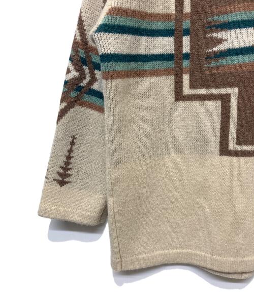 PENDLETON（ペンドルトン）PENDLETON (ペンドルトン) 厚手カーディガン ブラウン サイズ:Lの古着・服飾アイテム