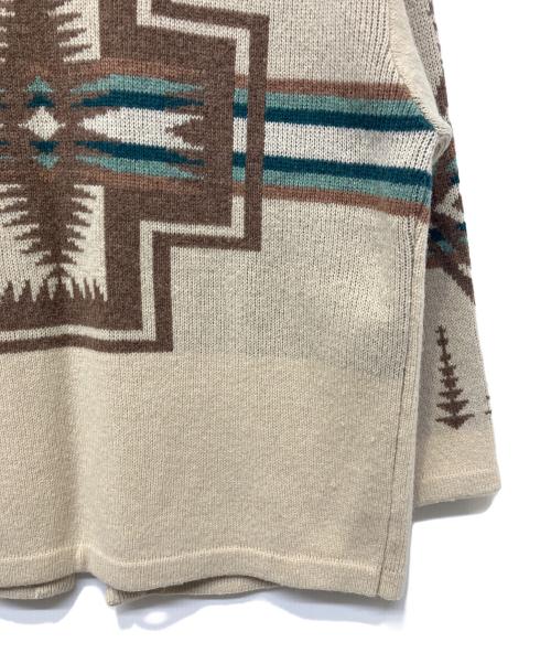 PENDLETON（ペンドルトン）PENDLETON (ペンドルトン) 厚手カーディガン ブラウン サイズ:Lの古着・服飾アイテム
