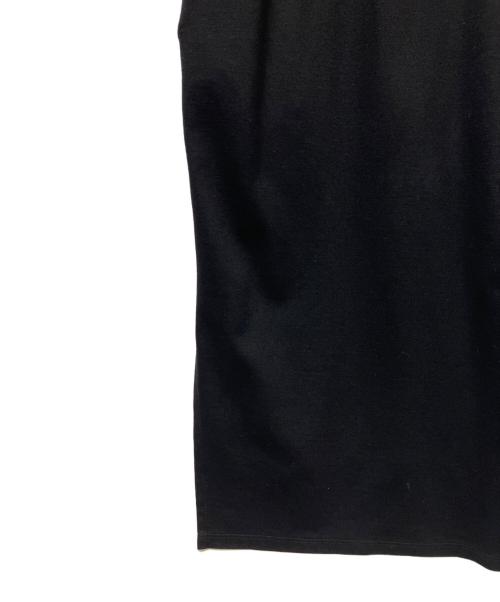 MM6 Maison Margiela（エムエムシックスメゾンマルジェラ）MM6 Maison Margiela (エムエムシックスメゾンマルジェラ) スクープネック パフスリーブワンピース ブラック サイズ:XSの古着・服飾アイテム