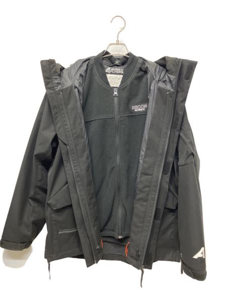 AVIREX（アヴィレックス）AVIREX (アヴィレックス) 3WAY CWU PARKER ブラック サイズ:XLの古着・服飾アイテム