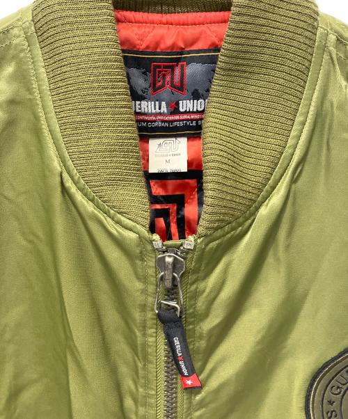 GUERILLA UNION（ゲリラ・ユニオン）GUERILLA UNION (ゲリラ・ユニオン) スタジャン グリーン サイズ:Mの古着・服飾アイテム