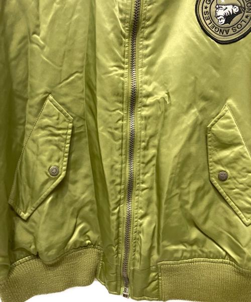 GUERILLA UNION（ゲリラ・ユニオン）GUERILLA UNION (ゲリラ・ユニオン) スタジャン グリーン サイズ:Mの古着・服飾アイテム