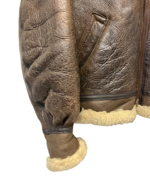 AVIREX（アヴィレックス）AVIREX (アヴィレックス) B-3ムートンフライトジャケット ブラウン サイズ:44の古着・服飾アイテム