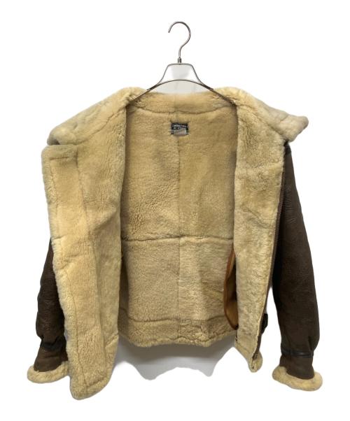 AVIREX（アヴィレックス）AVIREX (アヴィレックス) B-3ムートンフライトジャケット ブラウン サイズ:44の古着・服飾アイテム