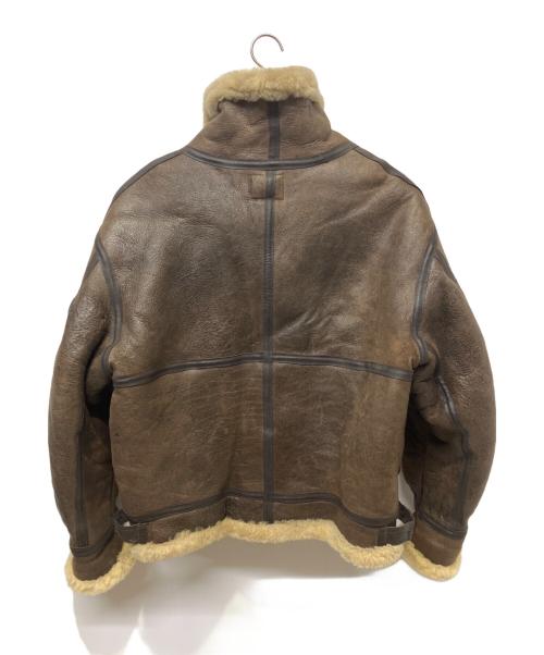 AVIREX（アヴィレックス）AVIREX (アヴィレックス) B-3ムートンフライトジャケット ブラウン サイズ:44の古着・服飾アイテム