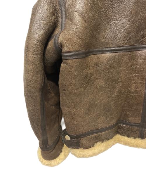 AVIREX（アヴィレックス）AVIREX (アヴィレックス) B-3ムートンフライトジャケット ブラウン サイズ:44の古着・服飾アイテム