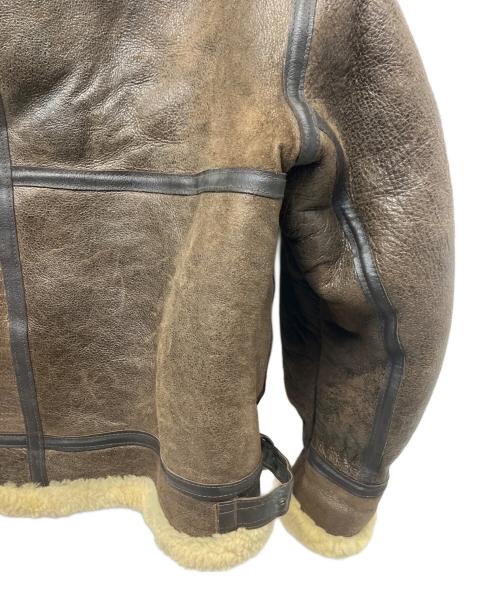 AVIREX（アヴィレックス）AVIREX (アヴィレックス) B-3ムートンフライトジャケット ブラウン サイズ:44の古着・服飾アイテム