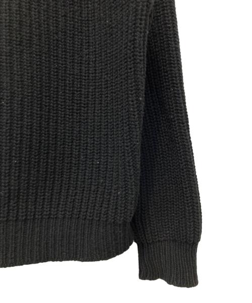 SUPREME（シュプリーム）Supreme (シュプリーム) Plaid Front Zip Sweater ブラック サイズ:Mの古着・服飾アイテム