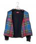 中古・古着 Supreme (シュプリーム) Plaid Front Zip Sweater ブラック サイズ:M：27000円