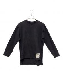 NEIGHBORHOOD（ネイバーフッド）の古着「ロングスリーブTシャツ」｜チャコールグレー