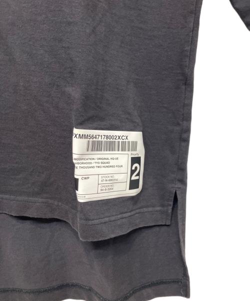 NEIGHBORHOOD（ネイバーフッド）NEIGHBORHOOD (ネイバーフッド) ロングスリーブTシャツ チャコールグレー サイズ:Sの古着・服飾アイテム