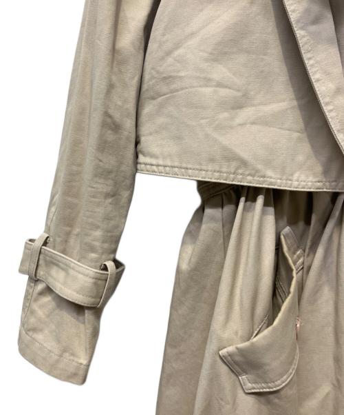 Ameri（アメリ）AMERI (アメリ) 3WAY LADY TRENCH COAT ベージュ サイズ:Freeの古着・服飾アイテム