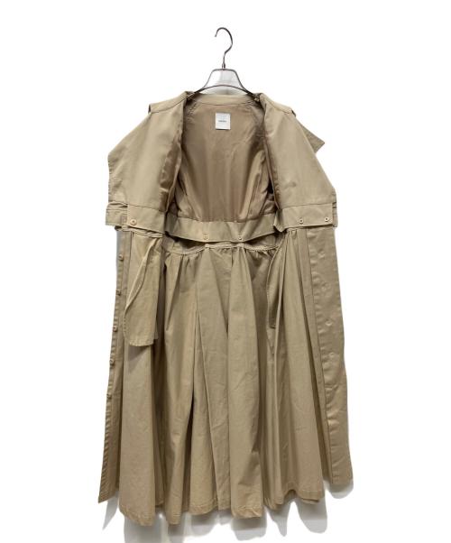 Ameri（アメリ）AMERI (アメリ) 3WAY LADY TRENCH COAT ベージュ サイズ:Freeの古着・服飾アイテム