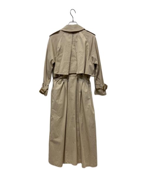 Ameri（アメリ）AMERI (アメリ) 3WAY LADY TRENCH COAT ベージュ サイズ:Freeの古着・服飾アイテム