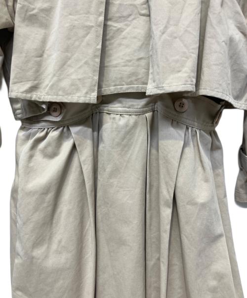Ameri（アメリ）AMERI (アメリ) 3WAY LADY TRENCH COAT ベージュ サイズ:Freeの古着・服飾アイテム
