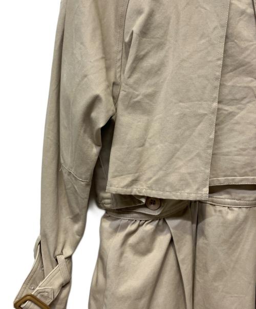 Ameri（アメリ）AMERI (アメリ) 3WAY LADY TRENCH COAT ベージュ サイズ:Freeの古着・服飾アイテム