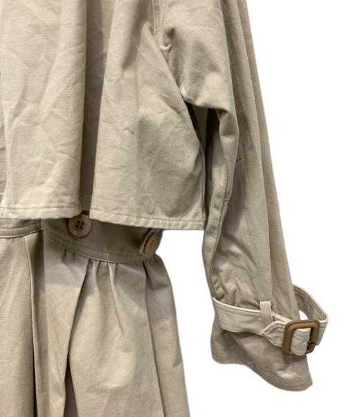 Ameri（アメリ）AMERI (アメリ) 3WAY LADY TRENCH COAT ベージュ サイズ:Freeの古着・服飾アイテム