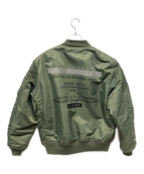 AVIREX（アヴィレックス）AVIREX (アヴィレックス) MA-1ジャケット グリーン サイズ:2XLの古着・服飾アイテム
