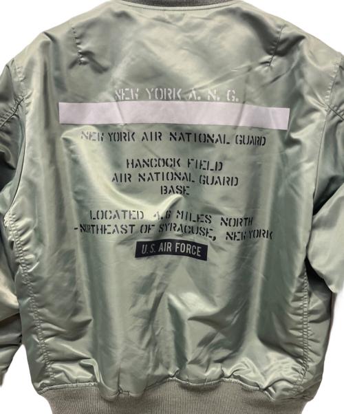 AVIREX（アヴィレックス）AVIREX (アヴィレックス) MA-1ジャケット グリーン サイズ:2XLの古着・服飾アイテム