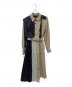 UNITED TOKYOユナイテッドトーキョー）の古着「長袖ワンピース」｜ベージュ