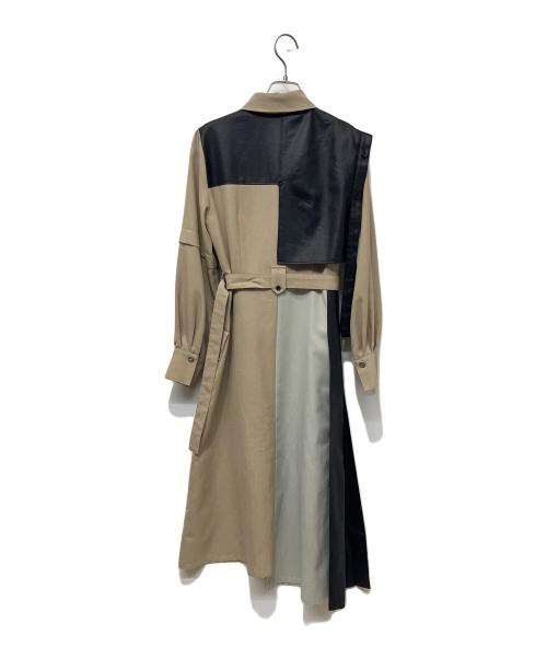 UNITED TOKYO（ユナイテッドトーキョー）UNITED TOKYO (ユナイテッドトーキョー) 長袖ワンピース ベージュの古着・服飾アイテム