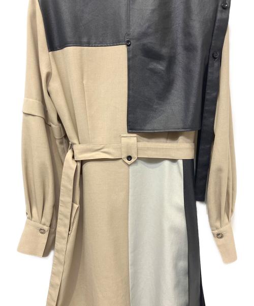 UNITED TOKYO（ユナイテッドトーキョー）UNITED TOKYO (ユナイテッドトーキョー) 長袖ワンピース ベージュの古着・服飾アイテム