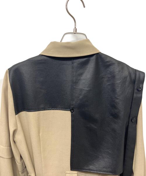 UNITED TOKYO（ユナイテッドトーキョー）UNITED TOKYO (ユナイテッドトーキョー) 長袖ワンピース ベージュの古着・服飾アイテム