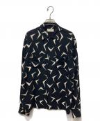 Saint Laurent Parisサンローランパリ）の古着「長袖シャツ」｜ブラック