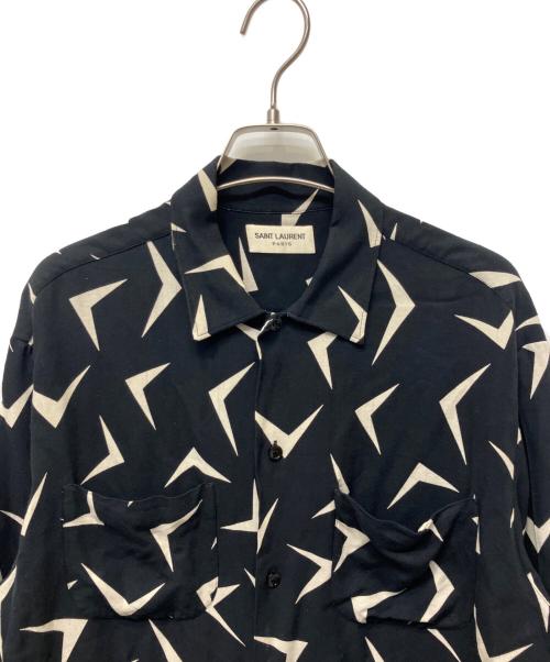 Saint Laurent Paris（サンローランパリ）Saint Laurent Paris (サンローランパリ) 長袖シャツ ブラック サイズ:39の古着・服飾アイテム