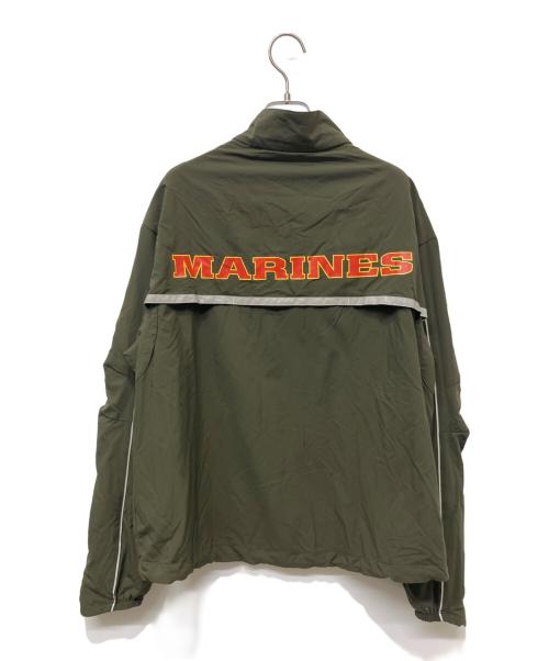 NEW BALANCE（ニューバランス）NEW BALANCE (ニューバランス) USMCナイロントラックジャケット グレー サイズ:L 未使用品の古着・服飾アイテム