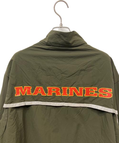 NEW BALANCE（ニューバランス）NEW BALANCE (ニューバランス) USMCナイロントラックジャケット グレー サイズ:L 未使用品の古着・服飾アイテム