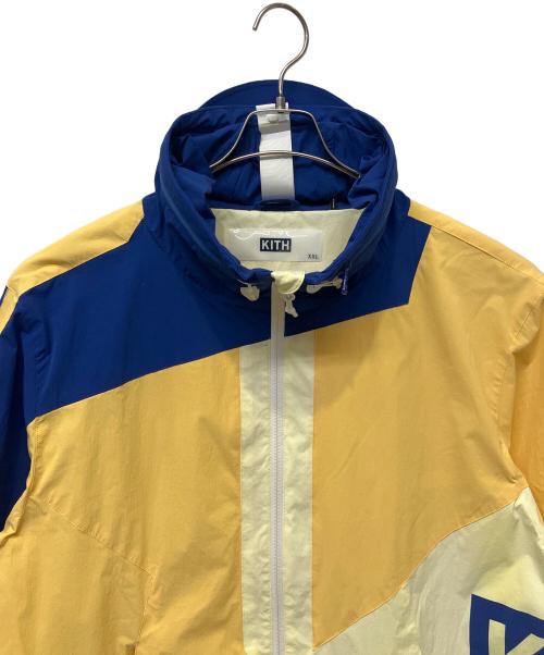 KITH（キス）KITH (キス) Madison Jacket ブルー×オレンジ サイズ:XXLの古着・服飾アイテム