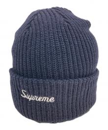 SUPREME（シュプリーム）の古着「ニット帽」｜ネイビー