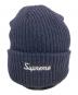 Supreme (シュプリーム) ニット帽 ネイビー：5000円
