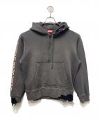DIESELディーゼル）の古着「S-MACSROT HOOD」｜グレー