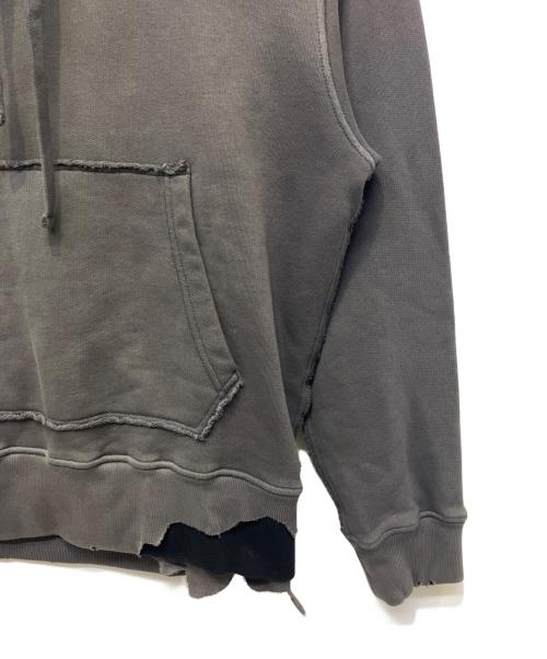 DIESEL（ディーゼル）DIESEL (ディーゼル) S-MACSROT HOOD グレー サイズ:XSの古着・服飾アイテム