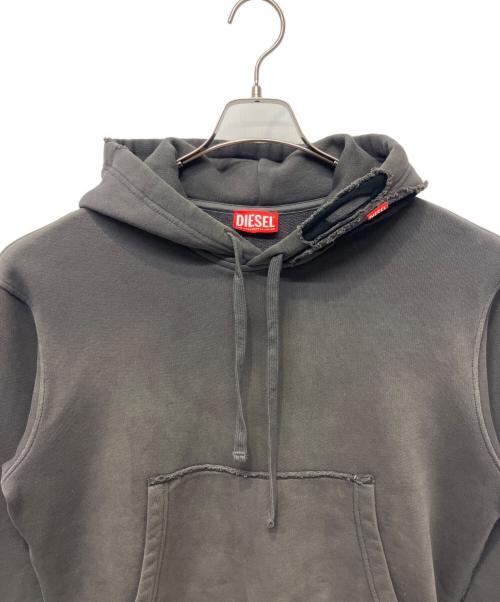 DIESEL（ディーゼル）DIESEL (ディーゼル) S-MACSROT HOOD グレー サイズ:XSの古着・服飾アイテム