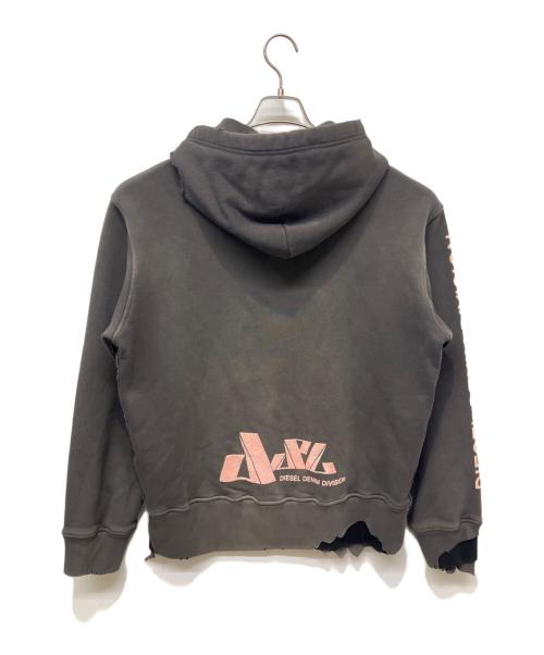 DIESEL（ディーゼル）DIESEL (ディーゼル) S-MACSROT HOOD グレー サイズ:XSの古着・服飾アイテム