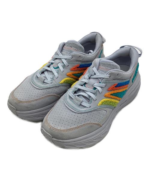 HOKAONEONE（ホカオネオネ）HOKAONEONE (ホカオネオネ) BONDI L EMBROIDERY グレー サイズ:US11の古着・服飾アイテム