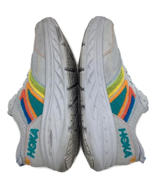 HOKAONEONE（ホカオネオネ）HOKAONEONE (ホカオネオネ) BONDI L EMBROIDERY グレー サイズ:US11の古着・服飾アイテム