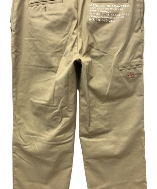 Dickies（ディッキーズ）Dickies (ディッキーズ) SAPEur (サプール) パンツ ベージュ サイズ:XLの古着・服飾アイテム