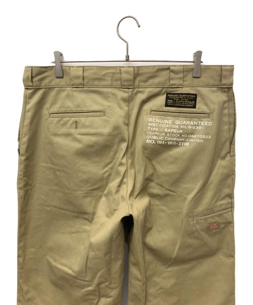 Dickies（ディッキーズ）Dickies (ディッキーズ) SAPEur (サプール) パンツ ベージュ サイズ:XLの古着・服飾アイテム